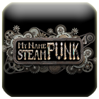 3D Mon nom d'écran Steampunk icône