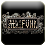 3D Mon nom d'écran Steampunk icône