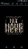 3D My Name Steampunk Fonts LWP 截图 1