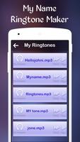My Name Ringtone Maker With Music and Song capture d'écran 2