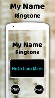 My name ringtone with music-my name song editor capture d'écran 1