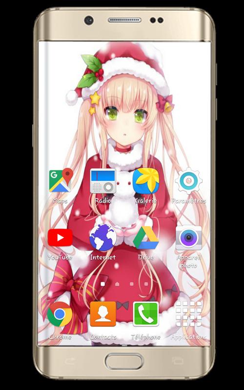 Cute Christmas Anime Girl Wallpapers HD APK for Android Download Cute Christmas Anime Girl Wallpapers HD APK for Android Download