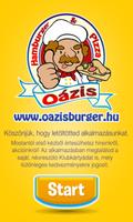 Oázis burger Affiche