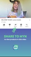 MYN–view,click,buy,tag & earn Affiche
