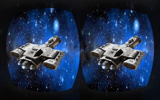 VR Spaceship Race captura de pantalla 1