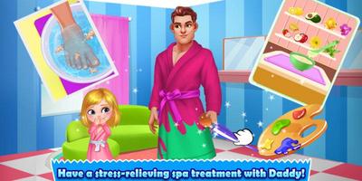 Daddy Makeover - Spa Day with Daddy screenshot 1