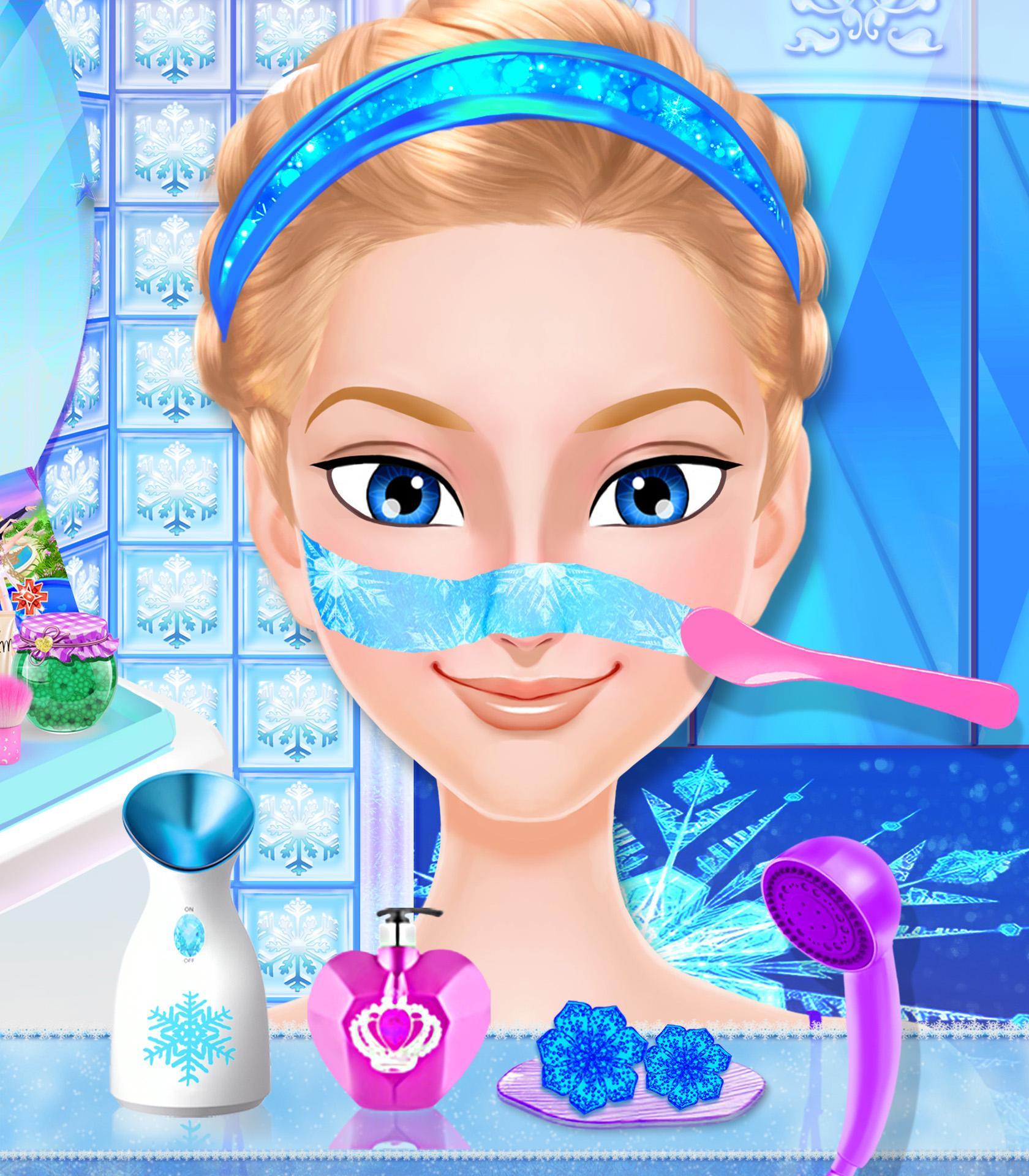 Snow Queen Frozen Beauty Salon For Android Apk Download