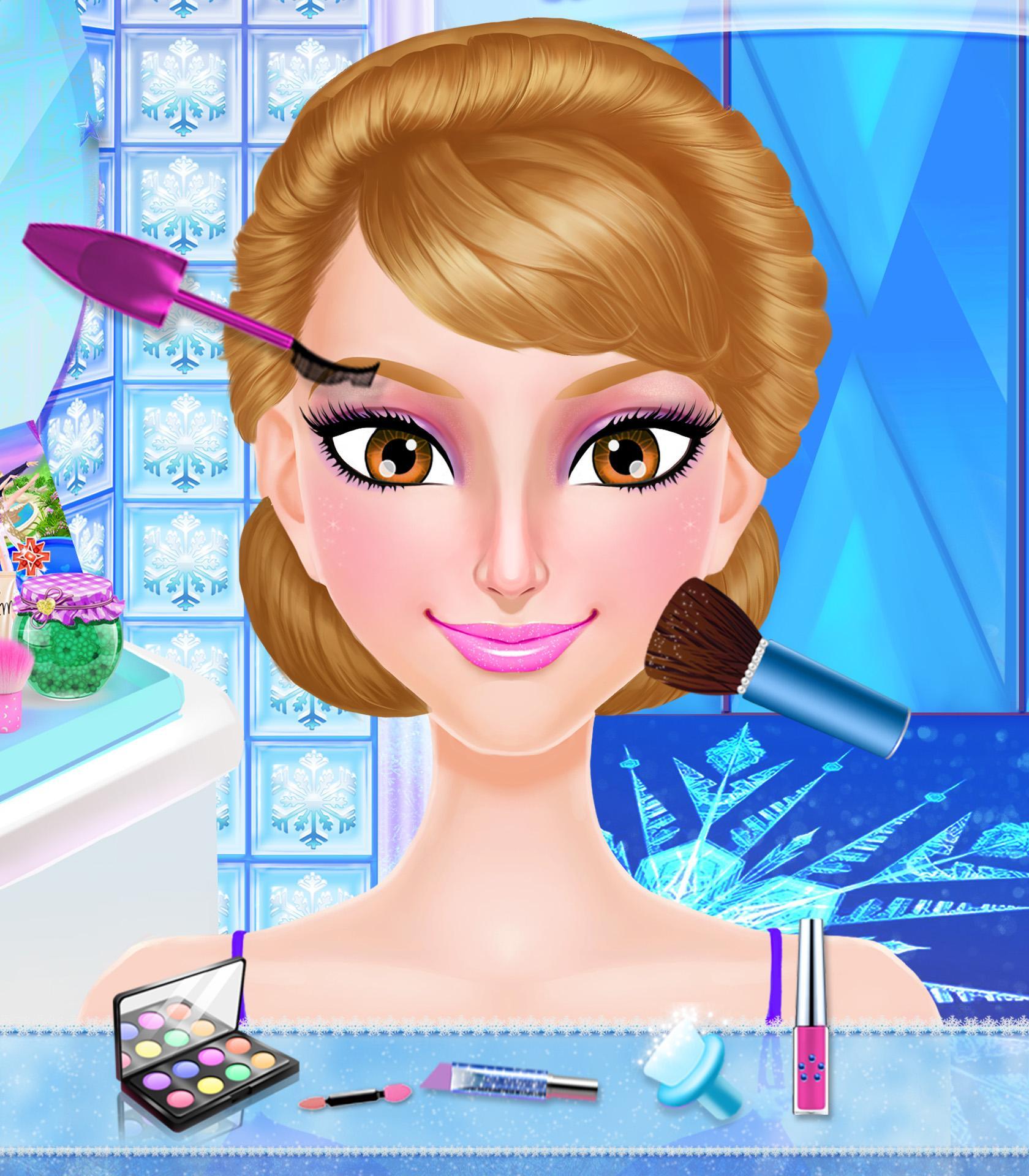 Snow Queen Frozen Beauty Salon For Android Apk Download