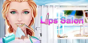 High School Girl Salon Lip SPA