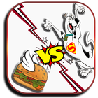 Super Scooby vs the burger ikon