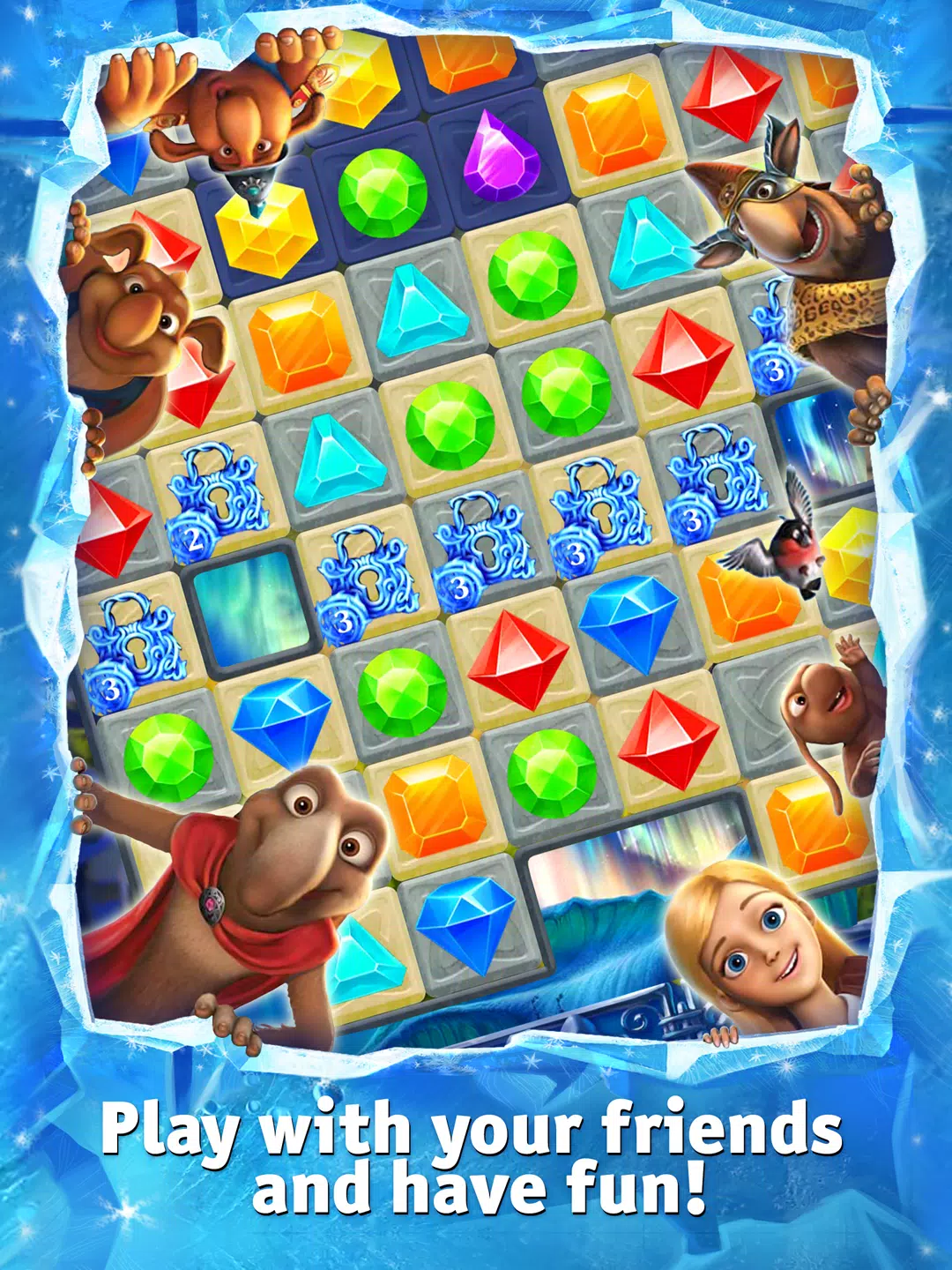 Snow Queen 2 Luta Hunt Match 3 APK for Android Download