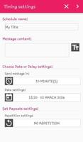 4D Message Scheduler imagem de tela 2