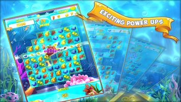 Aqua Adventures - Match 3 Game imagem de tela 1