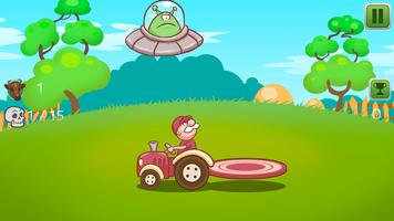 Farm Tractor - UFO Alien Catch постер