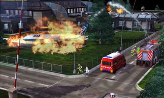 Airport Fire Rescue 3D الملصق