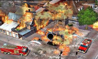 Airport Fire Rescue 3D capture d'écran 1
