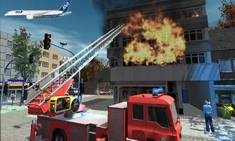 Airport Fire Rescue 3D تصوير الشاشة 2