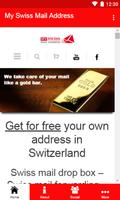 My Swiss Mail Address Plakat