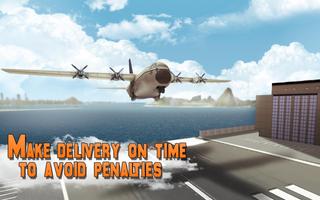 Car Transporter Cargo Plane 3D capture d'écran 2