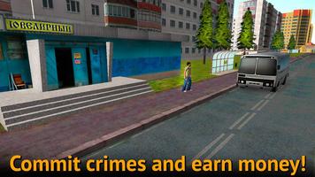 Russian Crime City: Car Theft Affiche