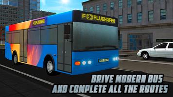 City Bus Driving Simulator 3D постер