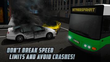 City Bus Driving Simulator 3D capture d'écran 2