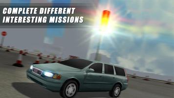 Extreme Driving School Test 3D imagem de tela 1