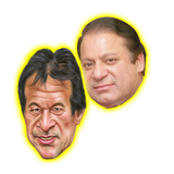 Imran Khan vs Nawaz Sharif icône
