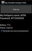 برنامه‌نما My Portable HotSpot FREE عکس از صفحه