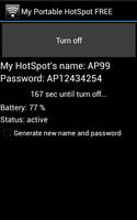 برنامه‌نما My Portable HotSpot FREE عکس از صفحه