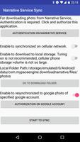 Narrative Service Sync تصوير الشاشة 1