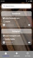 Pocket Password keeper (offline store) تصوير الشاشة 2