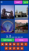 World City Quiz Game Affiche