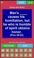 “Proverbs” Bible Quiz स्क्रीनशॉट 1