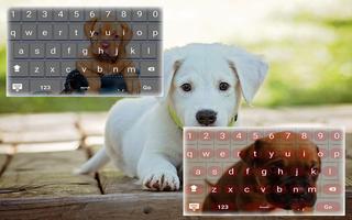 My Pet Puppy Keyboard Affiche