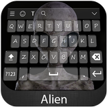 ”Alien Keyboard Theme