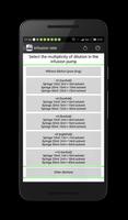 Infusion rate screenshot 2