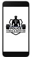 Police Fitness & Nutrition plakat