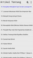 Artikel Tentang Hadith Melayu screenshot 1