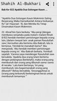 Sahih Al Bukhari - Melayu Book تصوير الشاشة 2