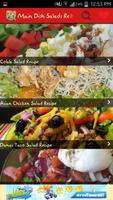 Main Dish Salads Recipes स्क्रीनशॉट 1