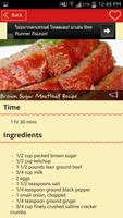 Meatloaf Recipes capture d'écran 3