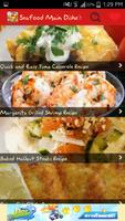 Seafood Main Dishes Recipes capture d'écran 1