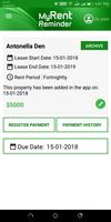 MyRentReminder capture d'écran 3