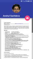 Anshul Resume تصوير الشاشة 1