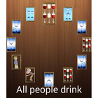 choose drinking game wheel icon