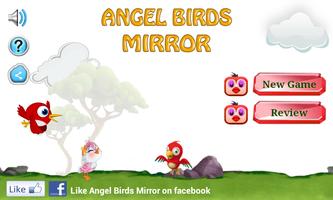 Angel Bird Mirror poster