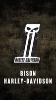 Bison Harley-Davidson Affiche