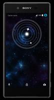 Galaxy for Xperia™ Theme capture d'écran 1