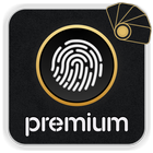 Premium Black Xperia™ Theme أيقونة